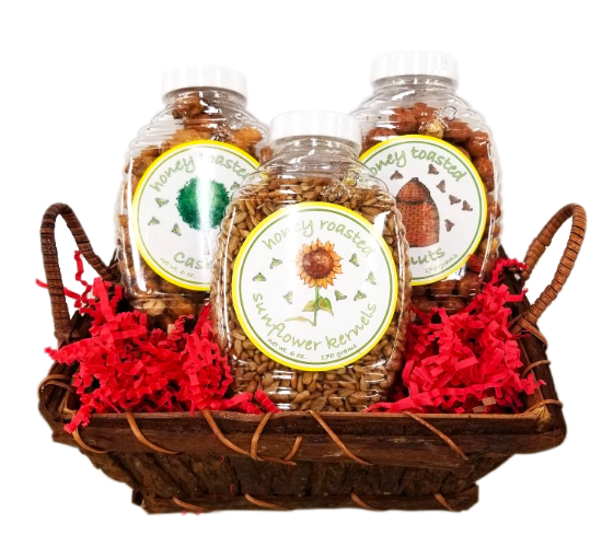 Honey Toasted Nuts - 3 pack