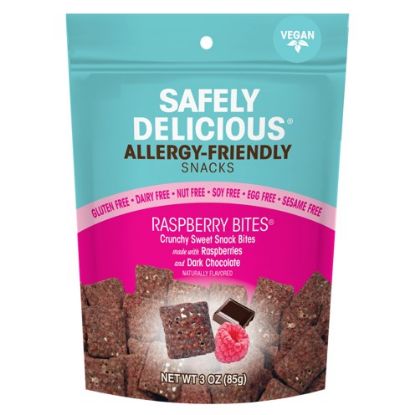 Safely Delicious Raspberry Bites