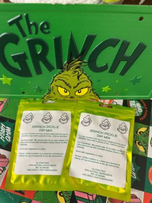 Grinch Pickle Dip Mix