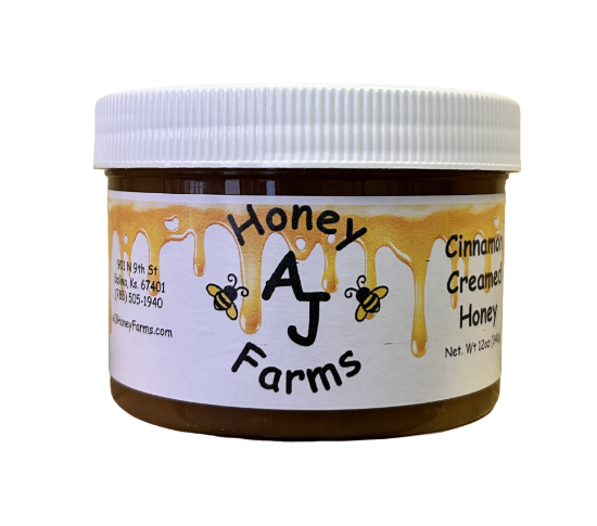 Cinnamon Creamed Honey 12oz