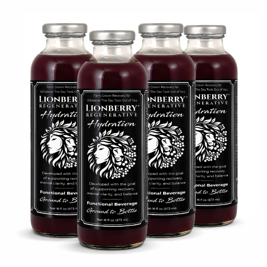 LIONBERRY REGENERATIVE HYDRATION 4-PACK   