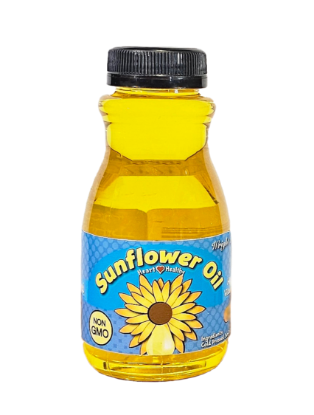 8 oz bottle sunflower oil