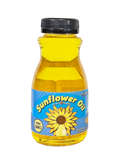 8 oz bottle sunflower oil