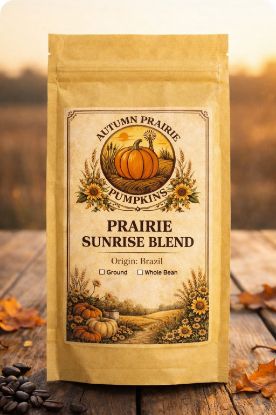 Autumn Prairie Pumpkin's Sunrise Coffee
